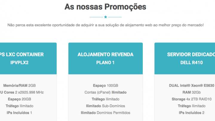 Temos uma nova área de promoções ipdroid